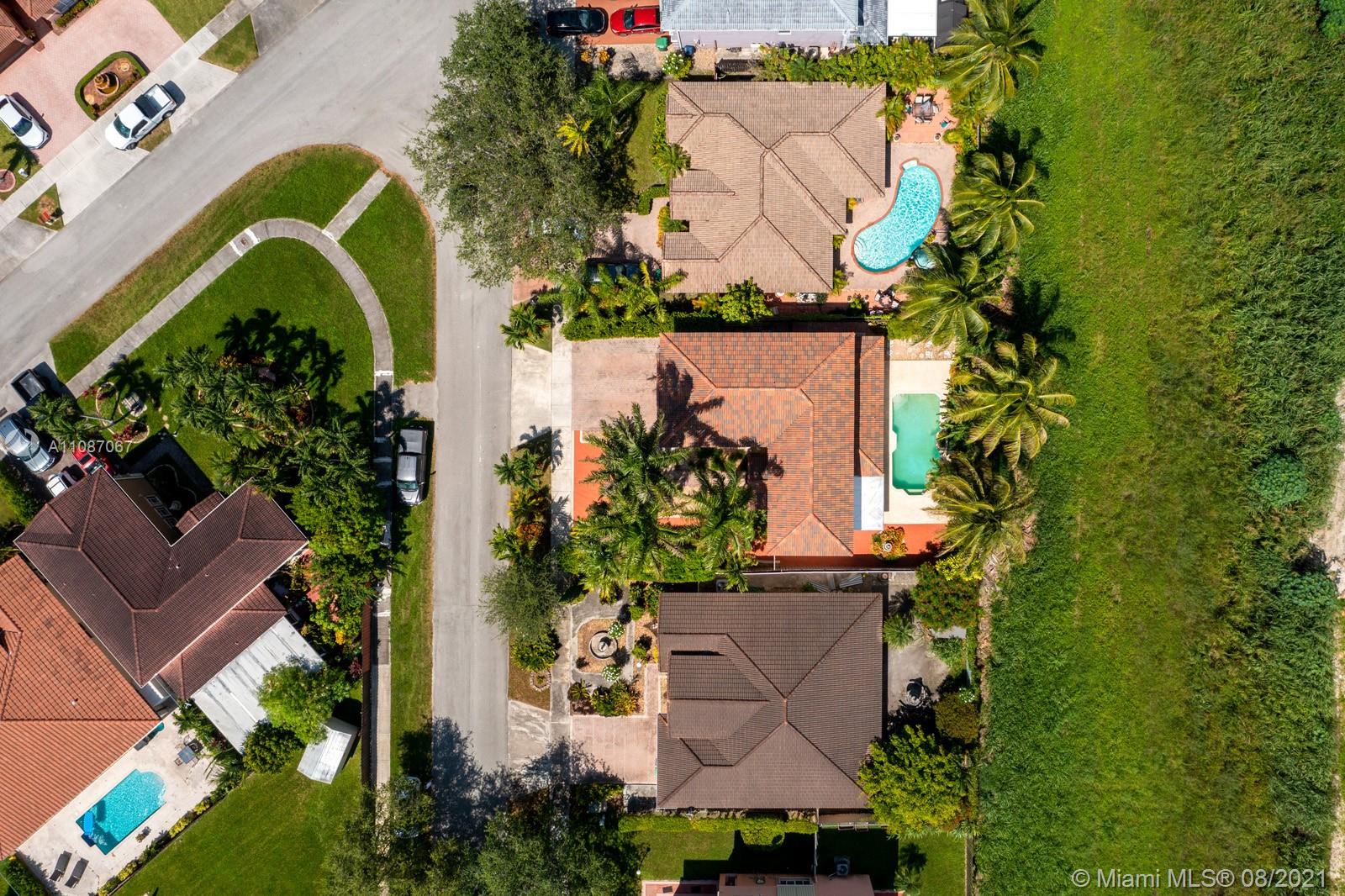 18017 Southwest 148th Ave Road Miami, FL 33187 - Photo 22 of 27 an aerial view of a house