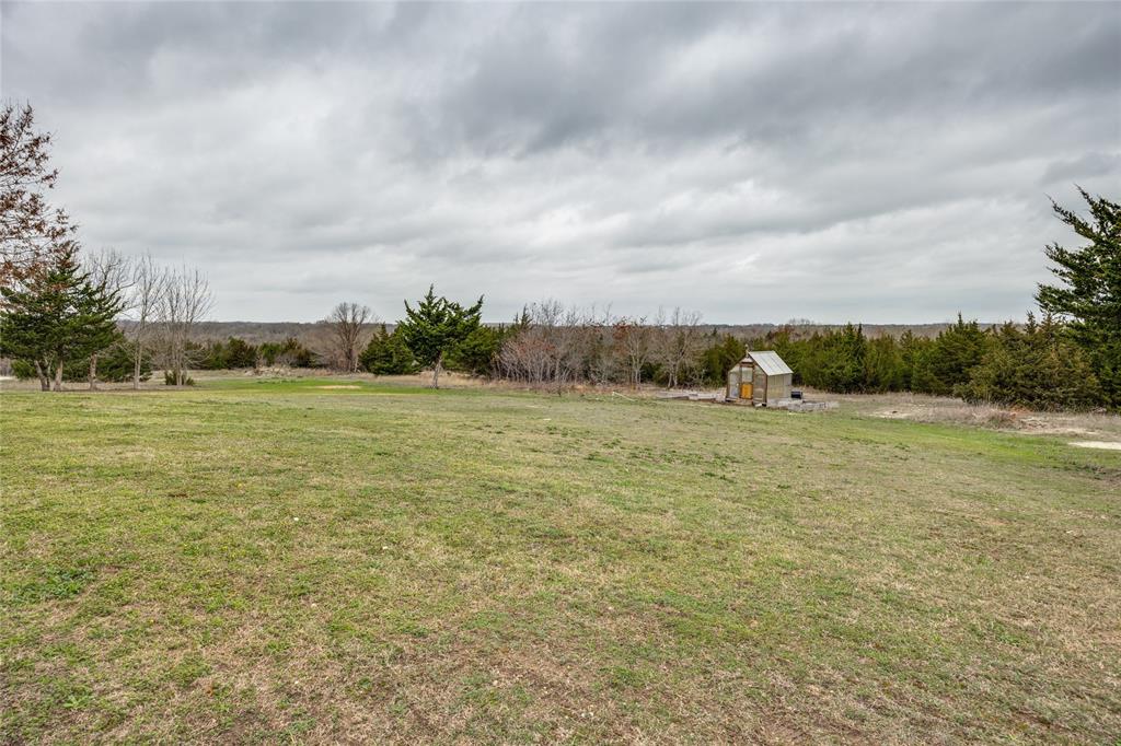 1462 Durham Road Whitewright, TX 75491 - Photo 34 of 40 a view of a field with an trees in the background