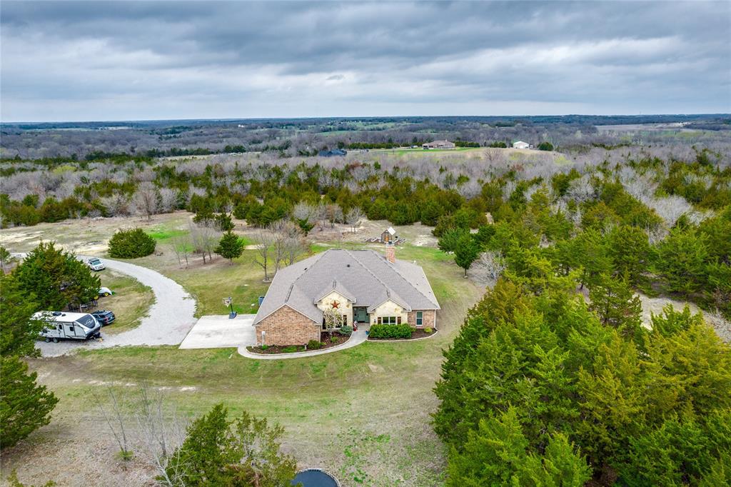 1462 Durham Road Whitewright, TX 75491 - Photo 37 of 40 an aerial view of a houses with a yard