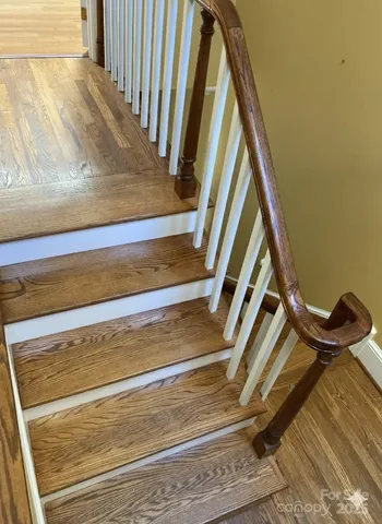 a view of wooden floor