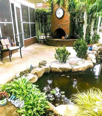 a view of front door