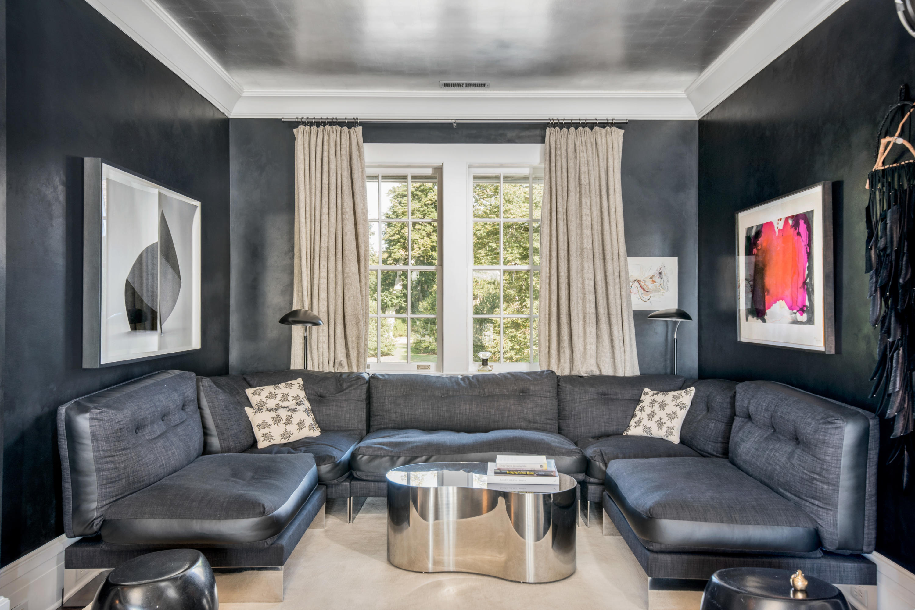 163 Pear Tree Point Road Darien, CT 06820 - Photo 20 of 24 a living room with furniture and a large window