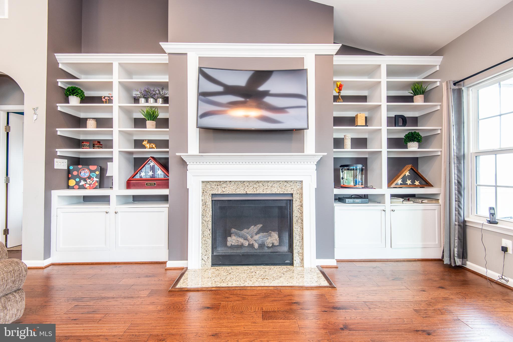 25837 Racing Sun Drive Aldie, VA 20105 - Photo 19 of 48 Gas Fireplace w/Built-ins