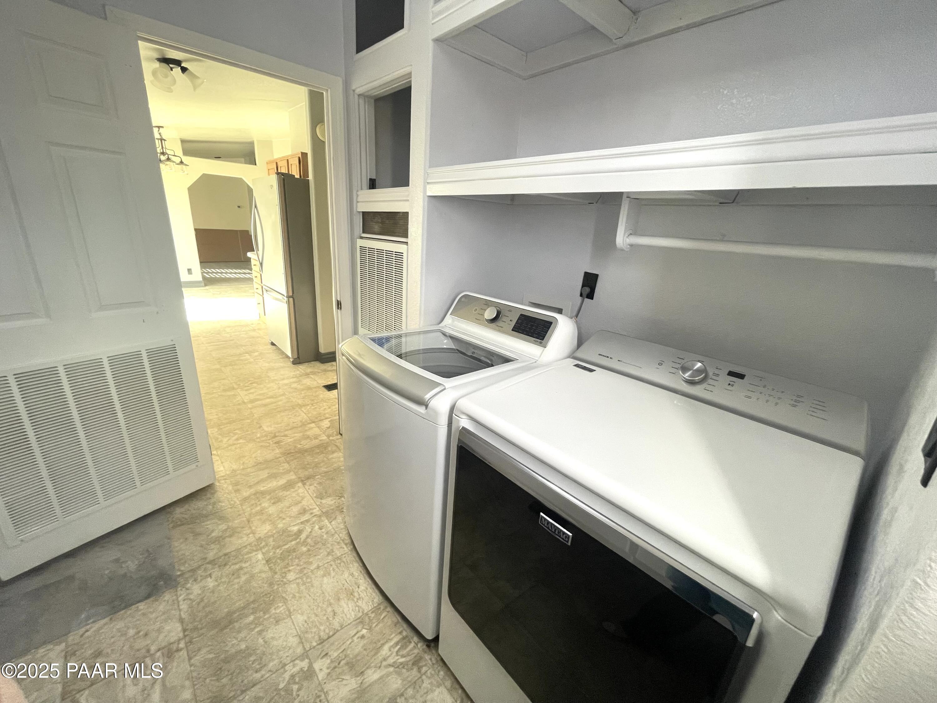 22355 North Docs Road Paulden, AZ 86334 - Photo 15 of 20 a utility room with dryer and washer