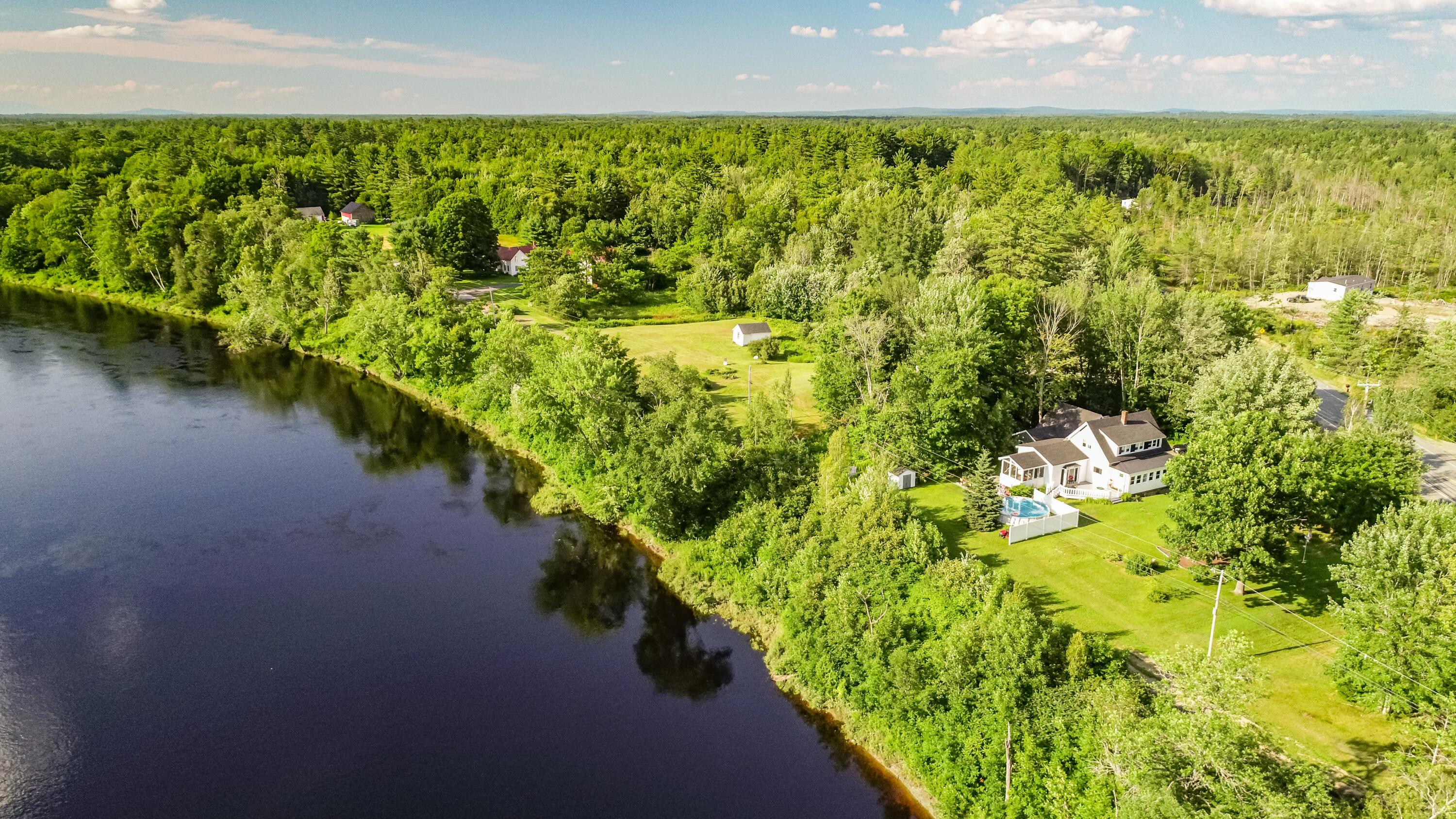 964 Main Road Greenbush, ME 04418 - Photo 47 of 49 964 Main Road Aerials-7