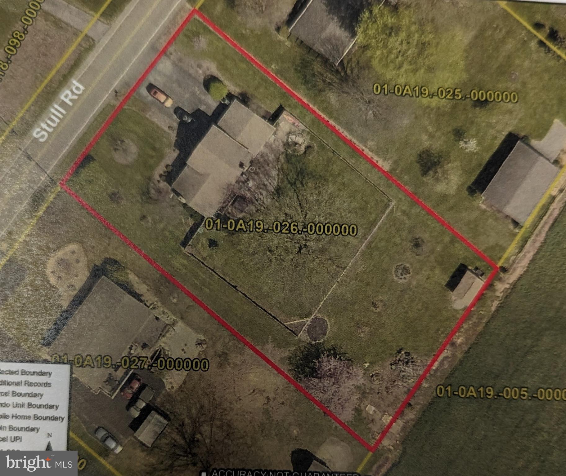 11878 Stull Road Greencastle, PA 17225 - Photo 2 of 41 Boundary lines according to Franklin Cty. tax map