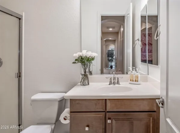 a view of swimming pool with patio