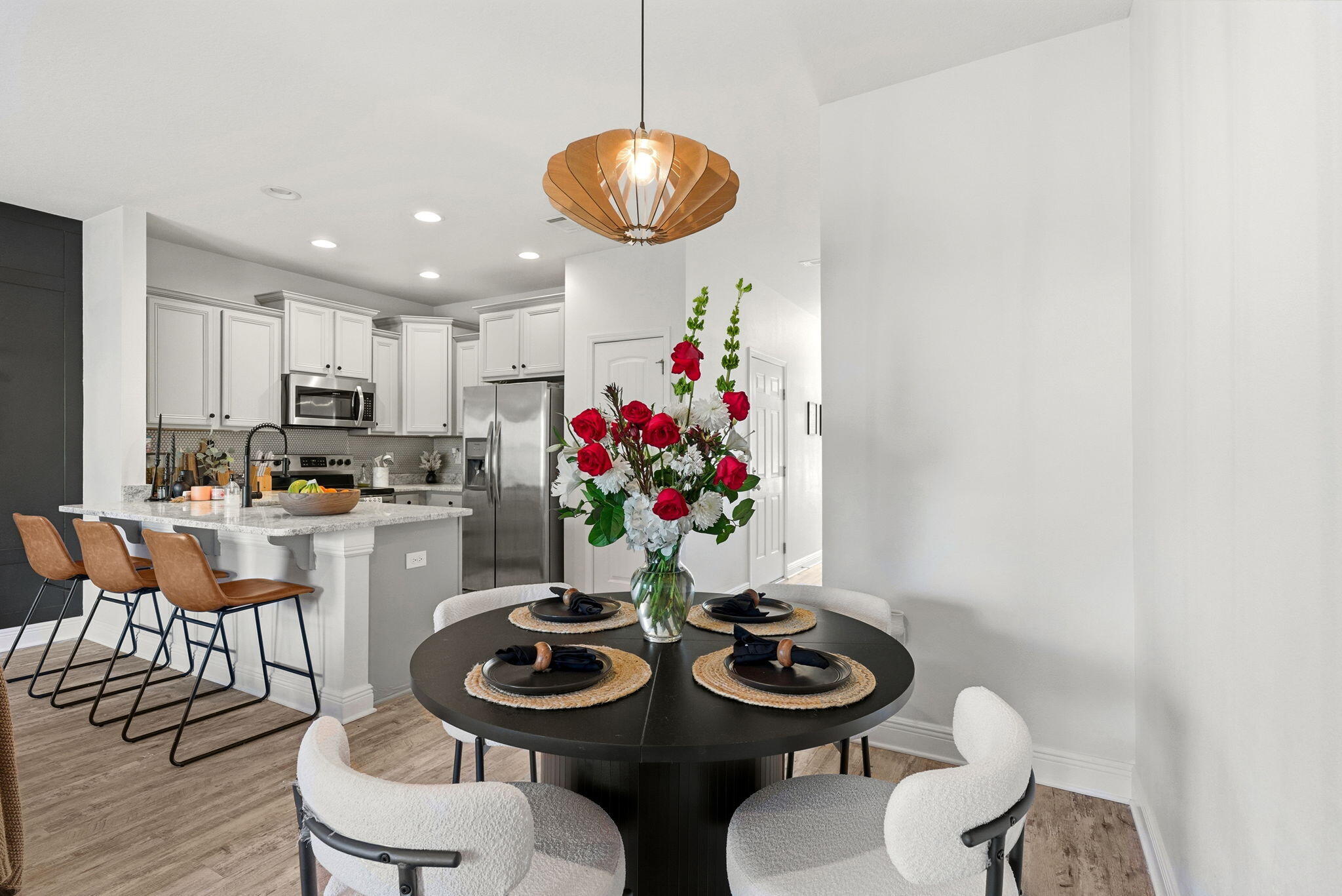 25 Crossing Lane, Unit C Santa Rosa Beach, FL 32459 - Photo 8 of 37 a kitchen with a dining table and chairs