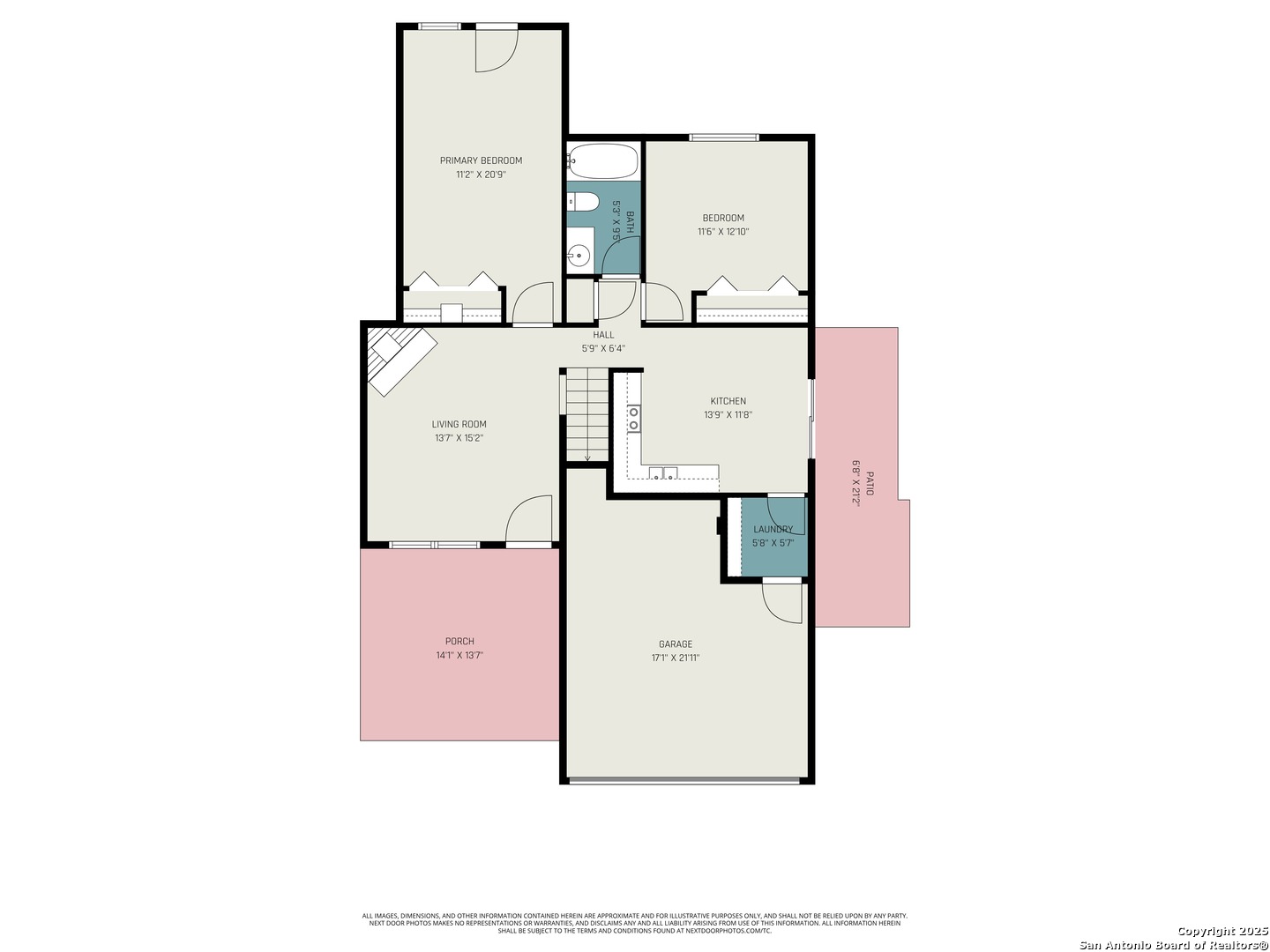 10023 Amber Field Drive San Antonio, TX 78245 - Photo 27 of 28 a picture of floor plan