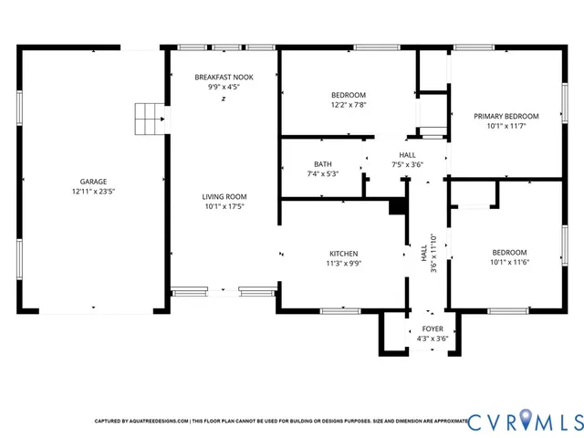 a picture of a floor plan