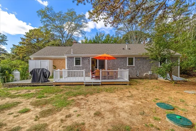 front view of a house with a big yard