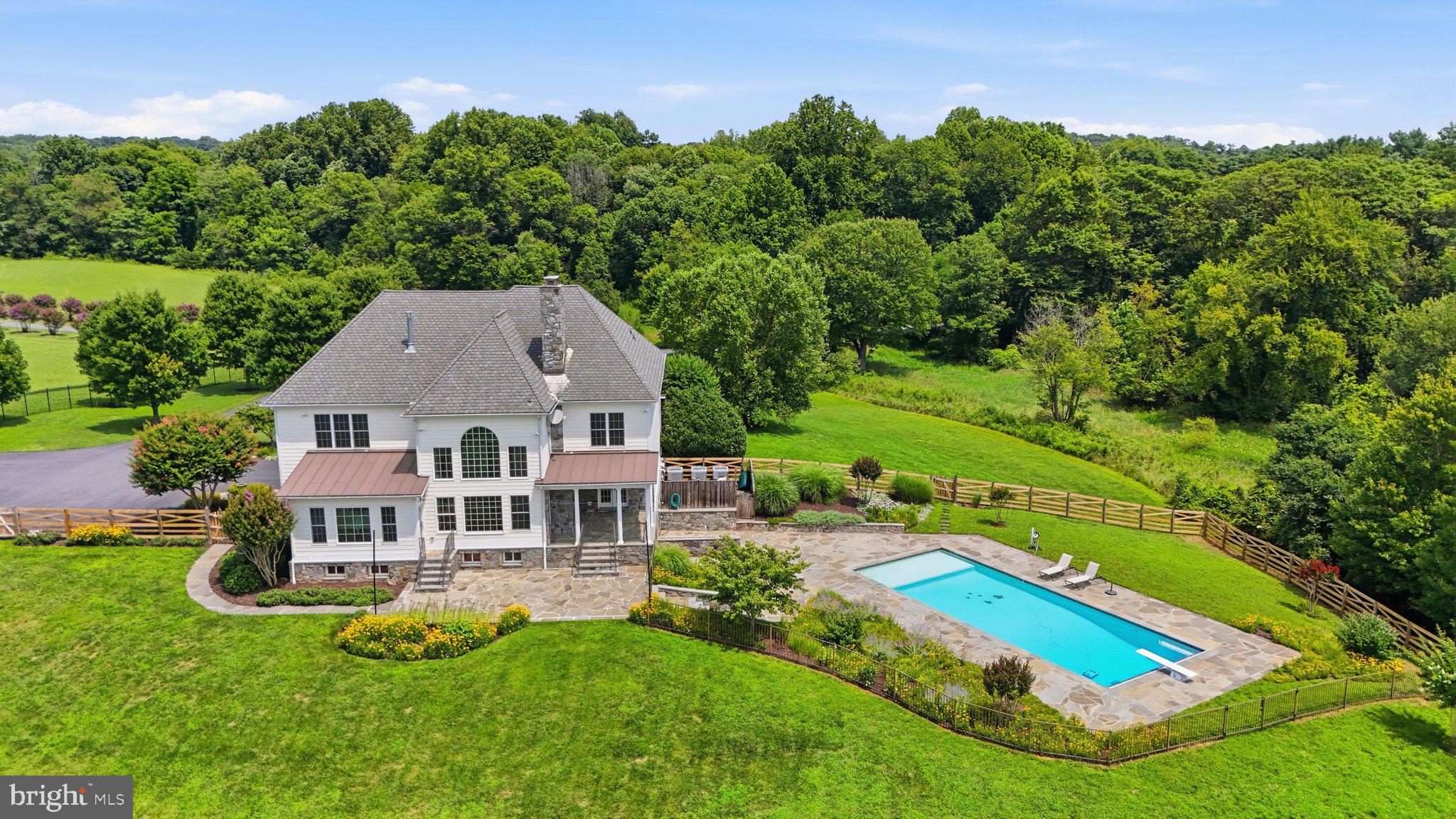19014 Beallsville Road Poolesville, MD 20837 - Photo 80 of 83 Aerial Back
