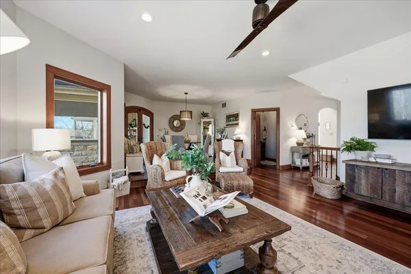 a view of a house with a door and a window
