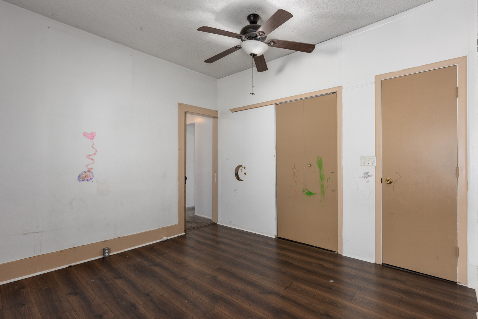 711 South Franklin Street Litchfield, IL 62056 - Photo 17 of 22 a view of an empty room with wooden floor