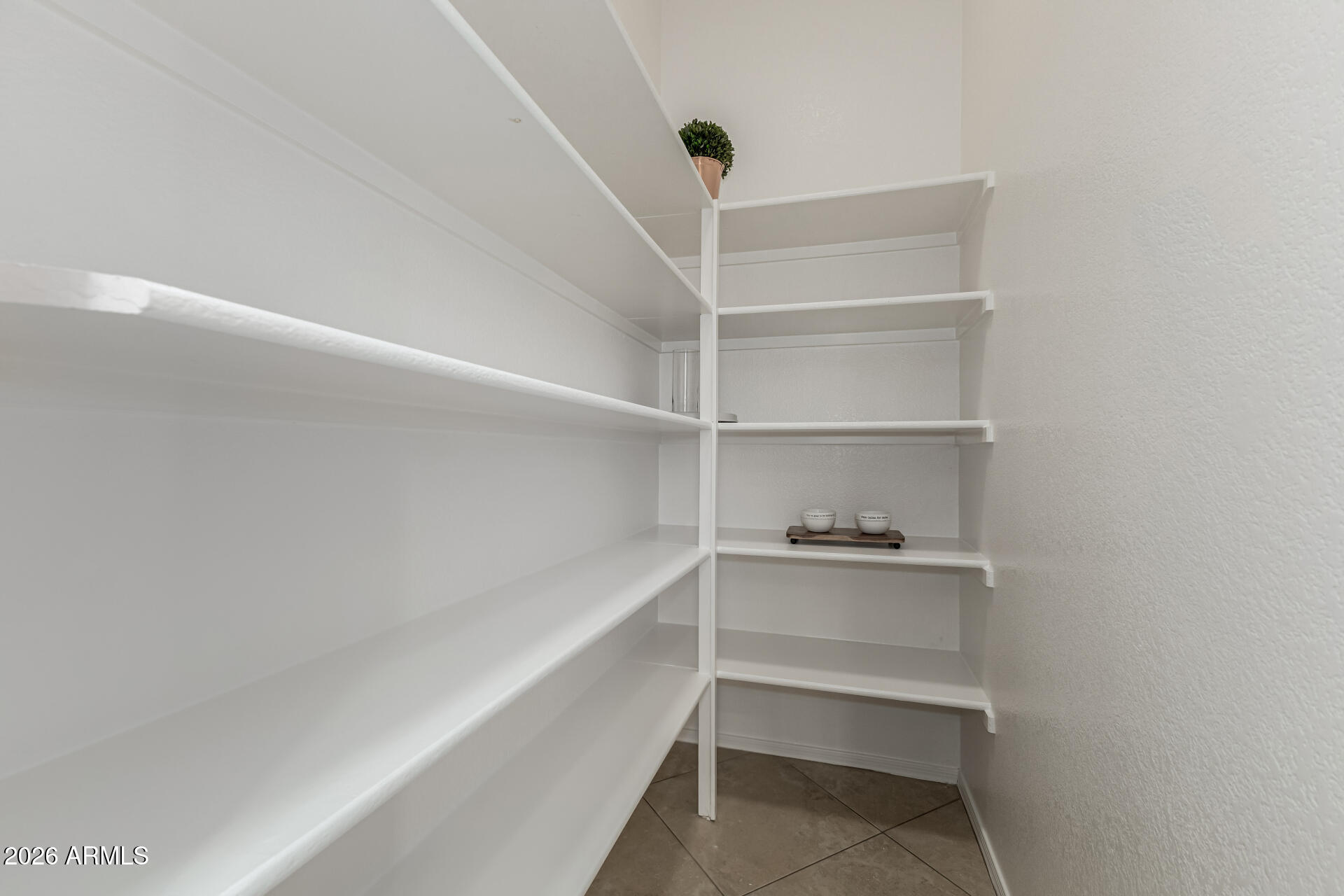 1099 South Justine Court Gilbert, AZ 85296 - Photo 11 of 60 a view of walk in closet with empty racks