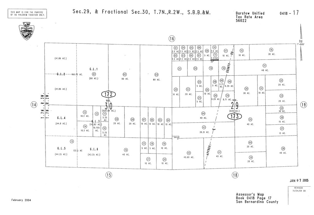0 Stoddard Wells Road Lucerne Valley, CA 92356 - Photo 5 of 5 a black and white photo of a picture