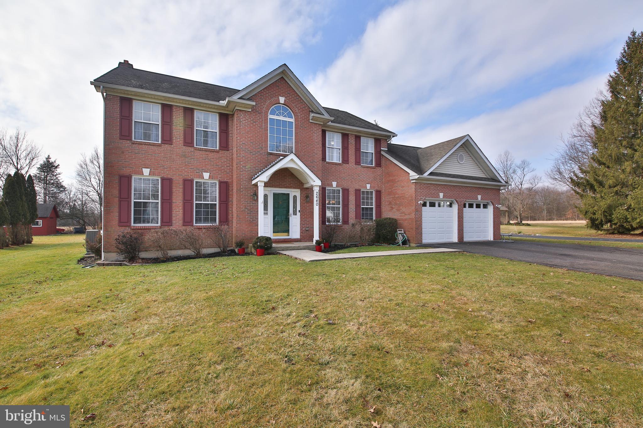 2640 Line Lexington Road Hatfield, PA 19440 - Photo 30 of 30 Brick facade with front-entry 2-car garage