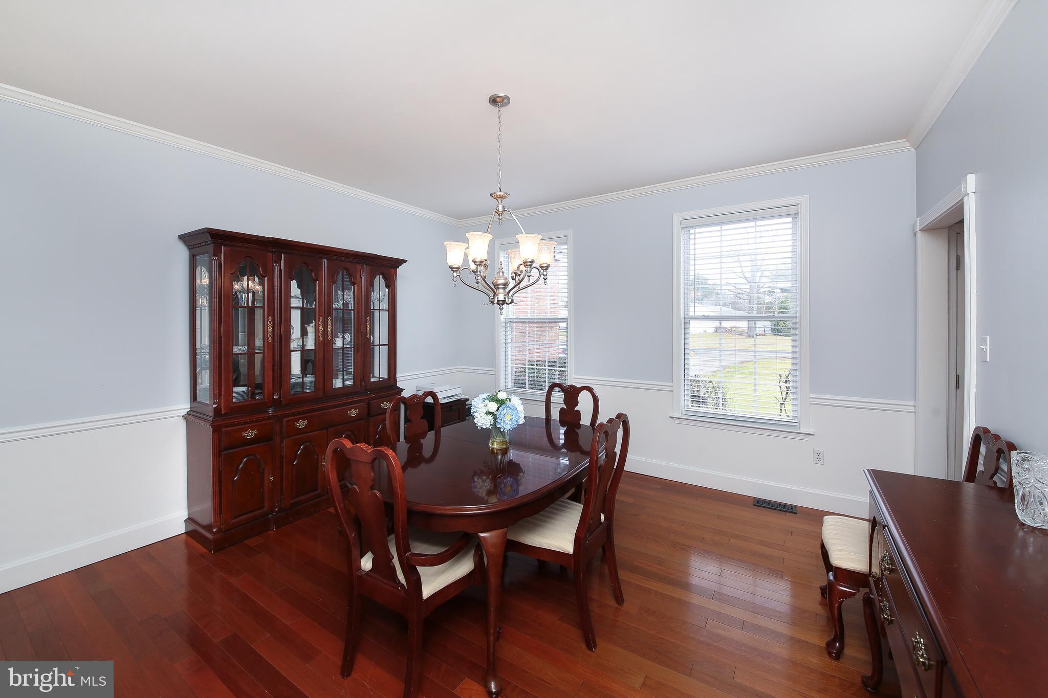 2640 Line Lexington Road Hatfield, PA 19440 - Photo 7 of 30 Dining room has chair rail and crown molding