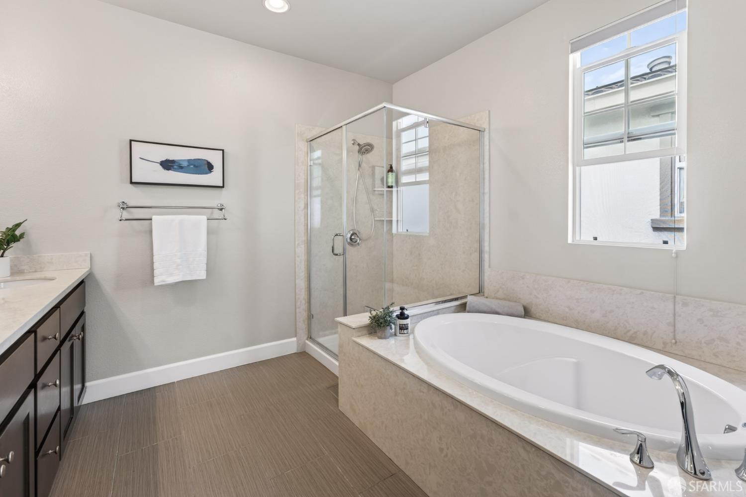 360 Gerald Circle Milpitas, CA 95035 - Photo 28 of 46 a white bath tub sitting next to a white sink