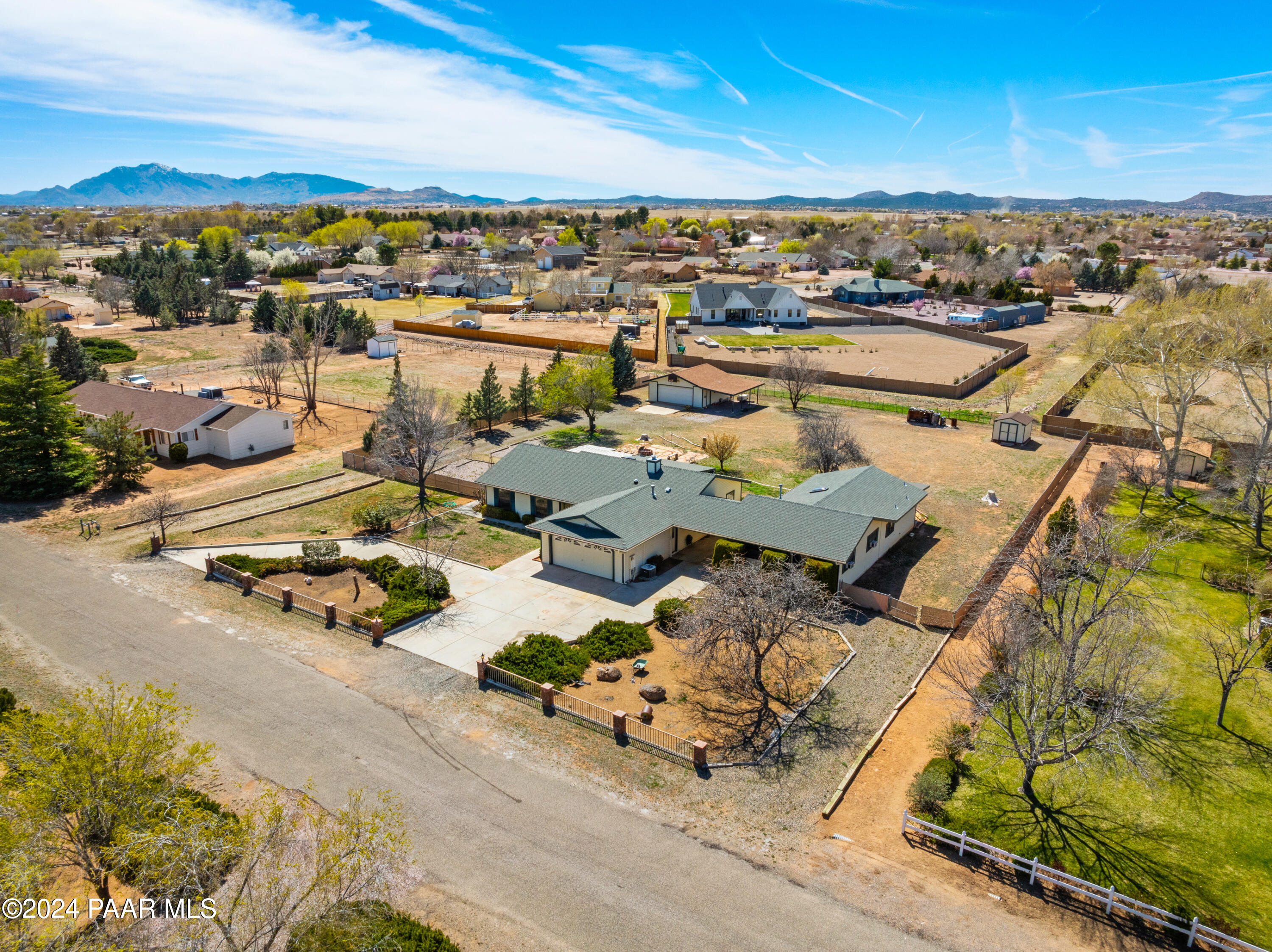 2170 Val Vista Drive Chino Valley, AZ 86323 - Photo 2 of 33 an aerial view of a parking space with city view