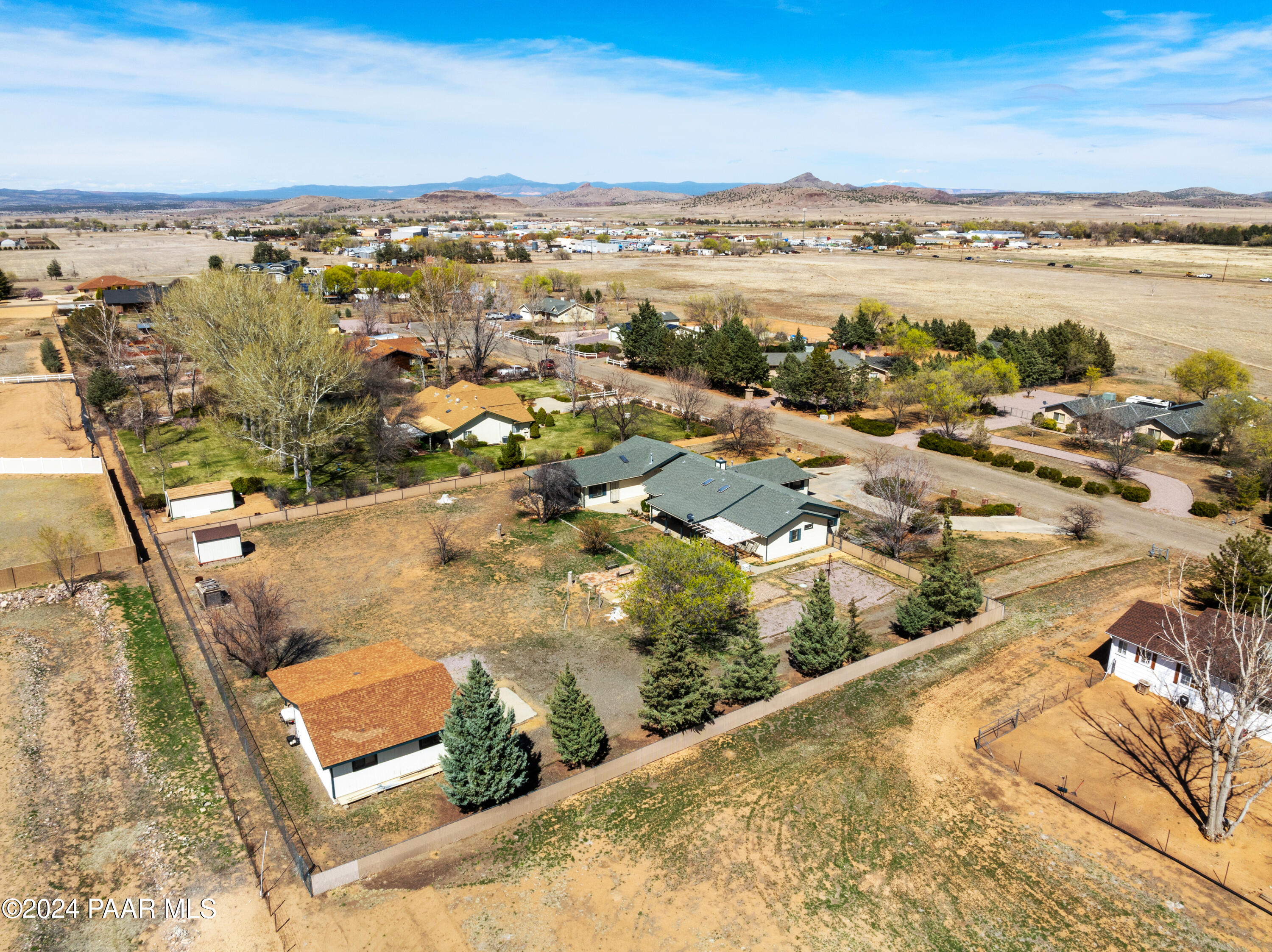 2170 Val Vista Drive Chino Valley, AZ 86323 - Photo 32 of 33 an aerial view of residential building and ocean view