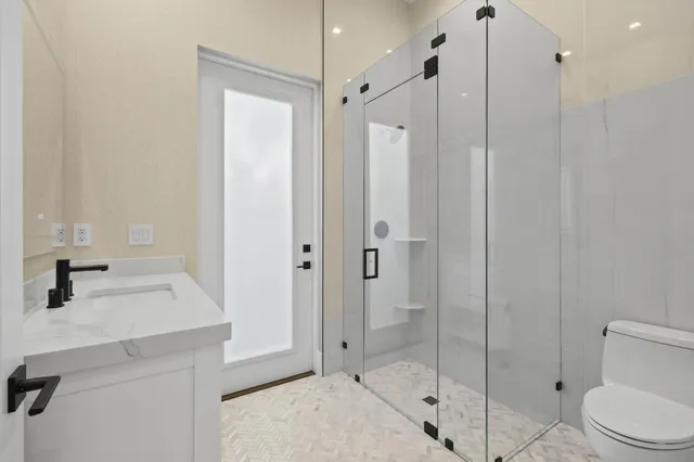 a view of a hallway with interior of the house