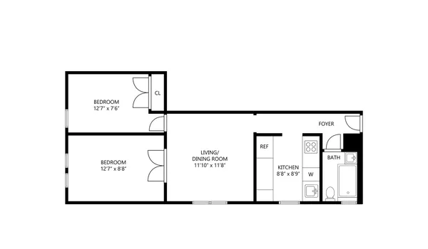 $355,000 | 214 Bradhurst Avenue, Unit 4 | Central Harlem