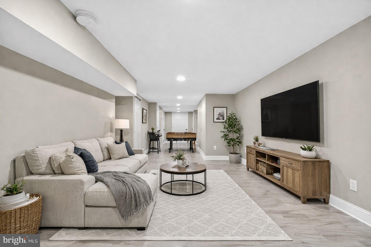 5443 Irving Street Philadelphia, PA 19139 - Photo 38 of 50 a living room with furniture and a flat screen tv
