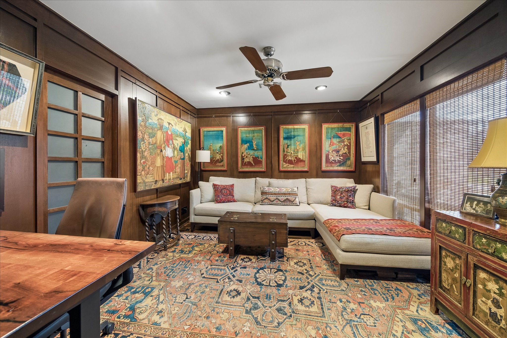 814 Wild Valley Road Houston, TX 77057 - Photo 21 of 29 Study/3rd Bedroom