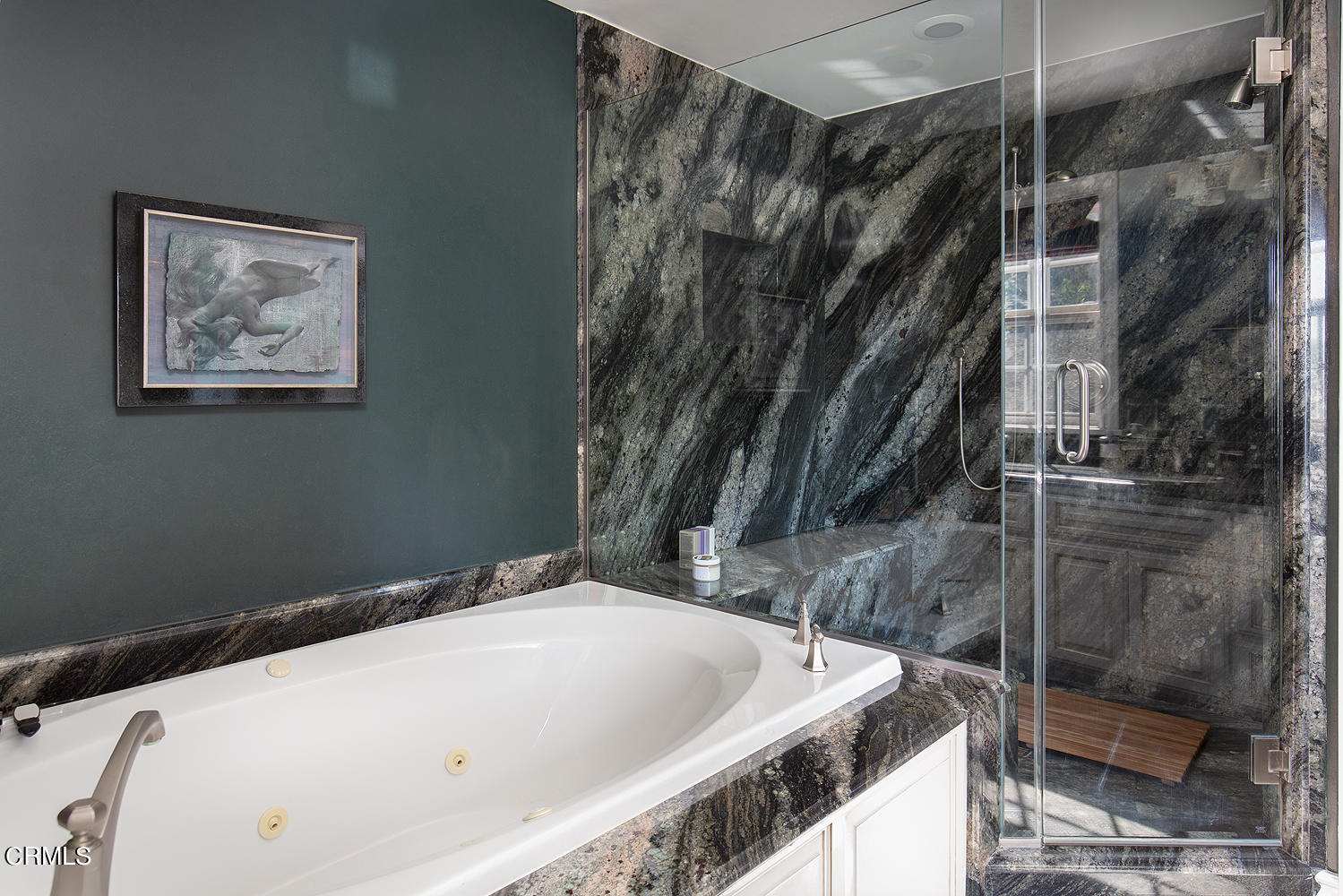 4535 Lone Pine Lane La Canada Flintridge, CA 91011 - Photo 35 of 62 a bathroom with a bathtub and shower