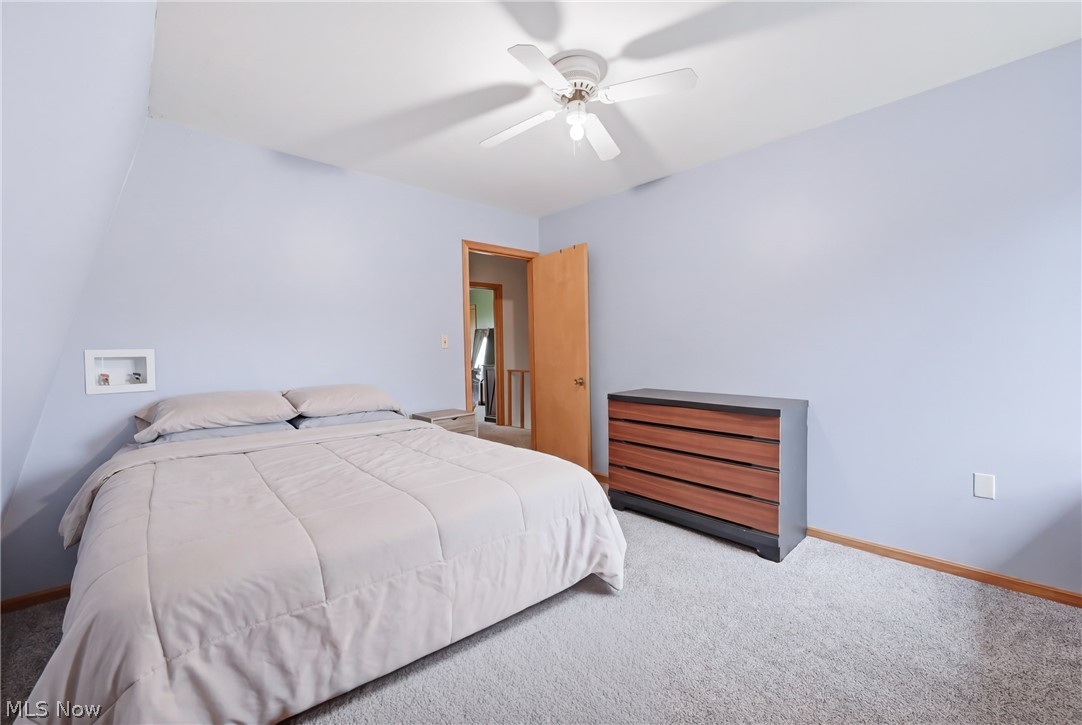 6667 Chestnut-Ridge Road Hubbard, OH 44425 - Photo 19 of 35 The 2nd floor hosts 3 bedrooms. This bedroom has washer/dryer hookup for 2nd floor laundry option