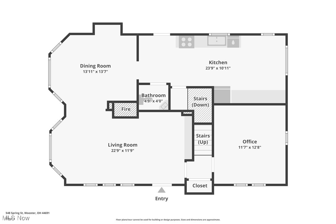 548 Spring Street Wooster, OH 44691 - Photo 43 of 45 View of home floor plan