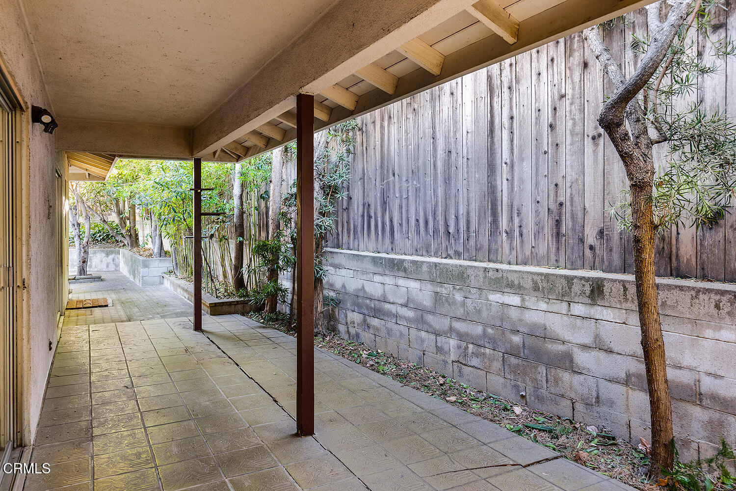 501 Martos Drive South Pasadena, CA 91030 - Photo 29 of 31 a view of a porch with wooden floor and iron stairs