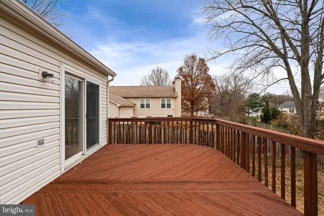 a view of a roof deck