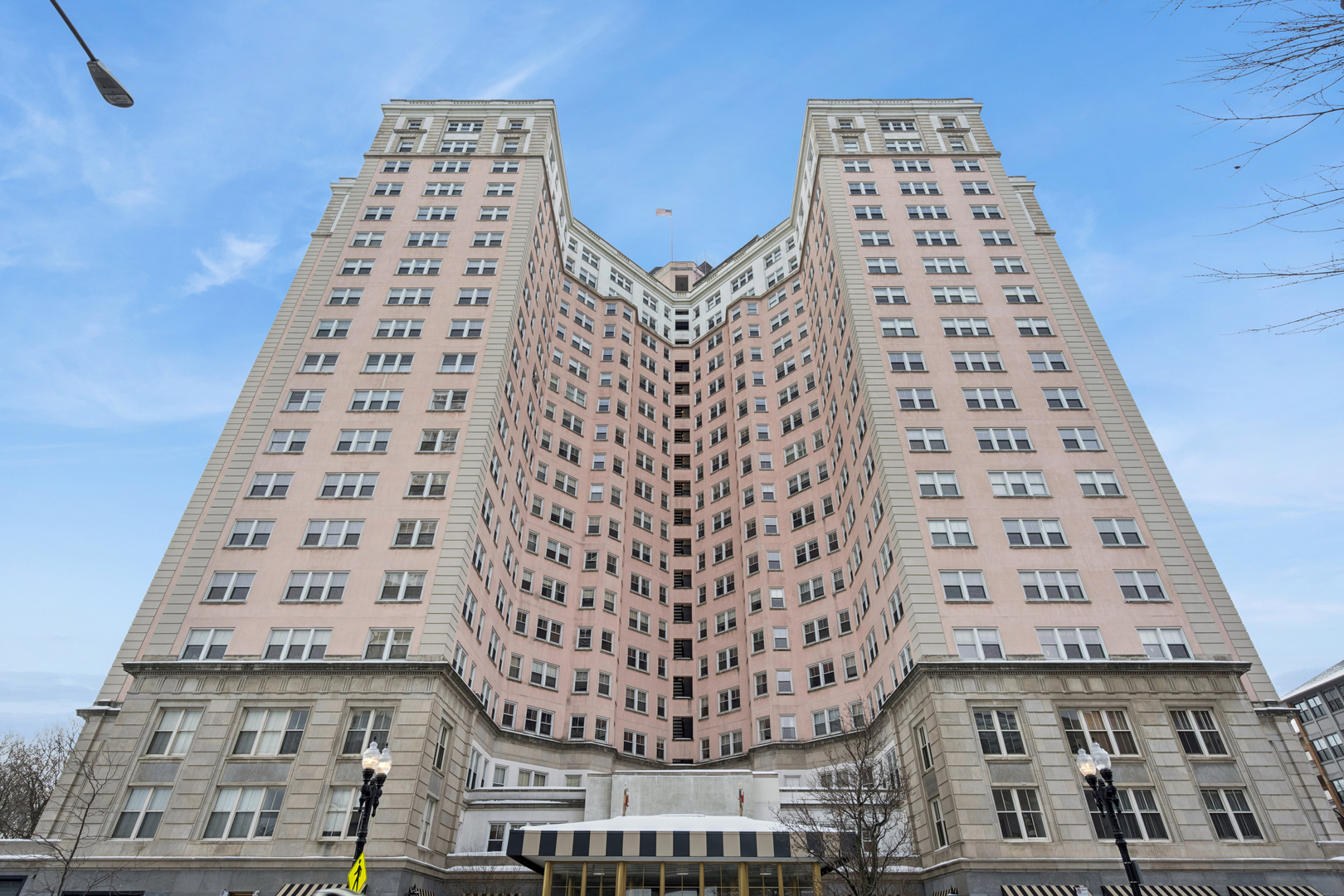 front view of a building