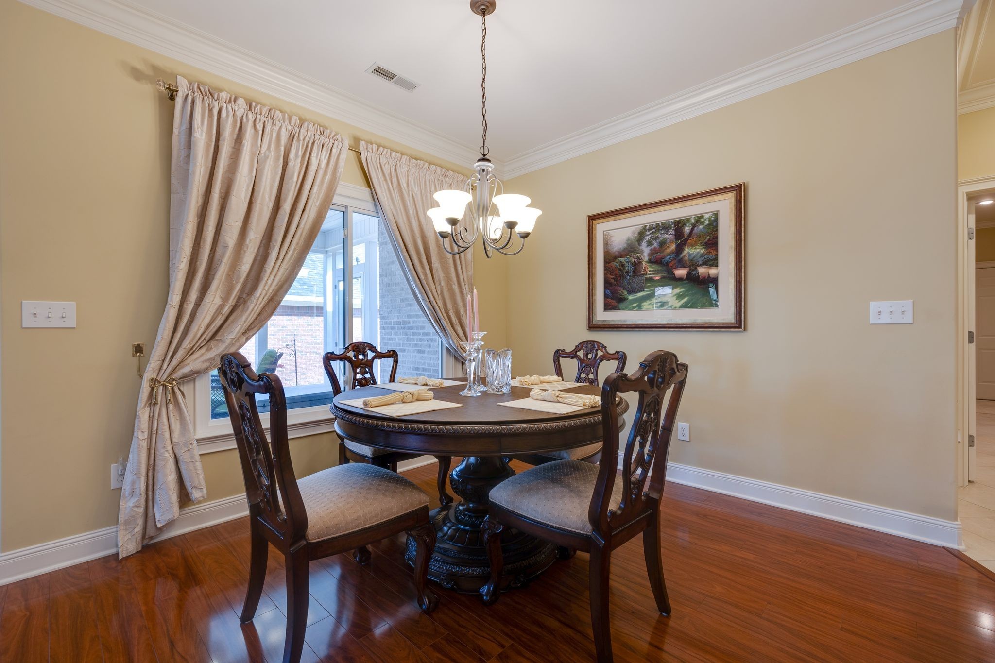 122 Riley Circle Fayetteville, TN 37334 - Photo 14 of 31 a view of a dining room with furniture window and wooden floor
