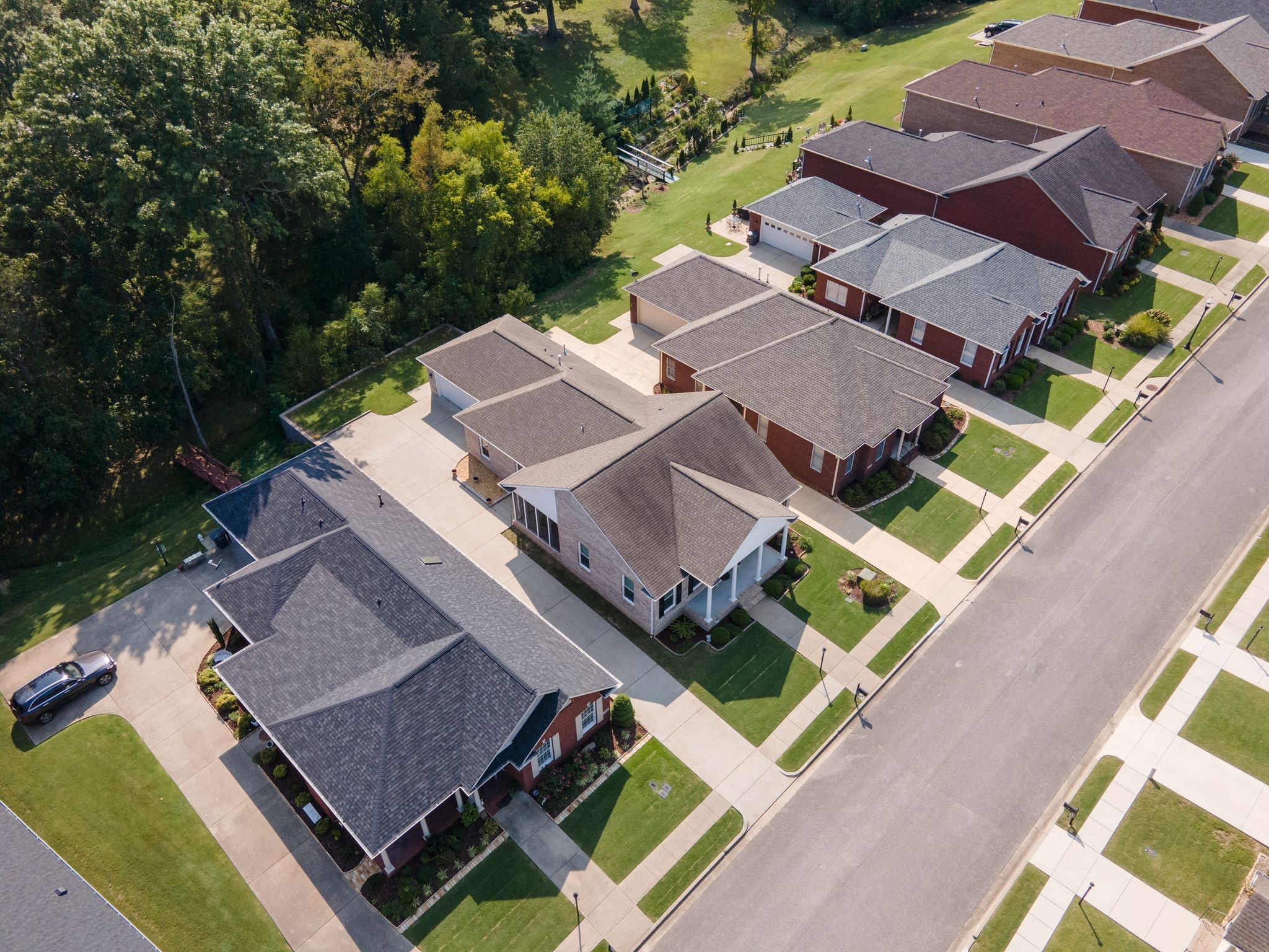 122 Riley Circle Fayetteville, TN 37334 - Photo 29 of 31 an aerial view of residential house with outdoor space and trees