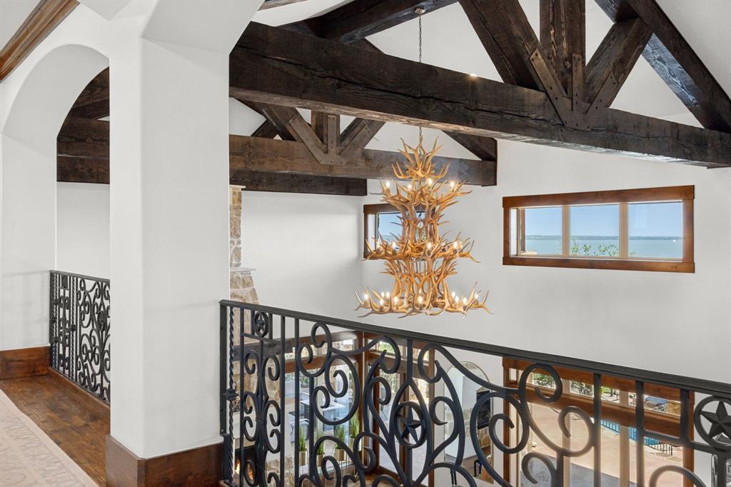 1180 McReynolds Road Sanger, TX 76266 - Photo 14 of 40 Exposed wood beams accentuating the vaulted ceiling