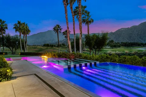 a view of outdoor space yard deck patio and swimming pool