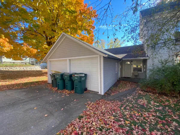 a house view with a outdoor space