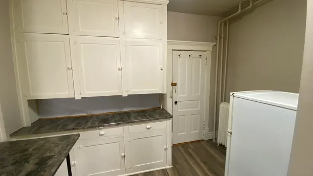 a close view of water heater