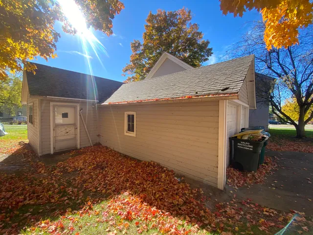 a view of front door