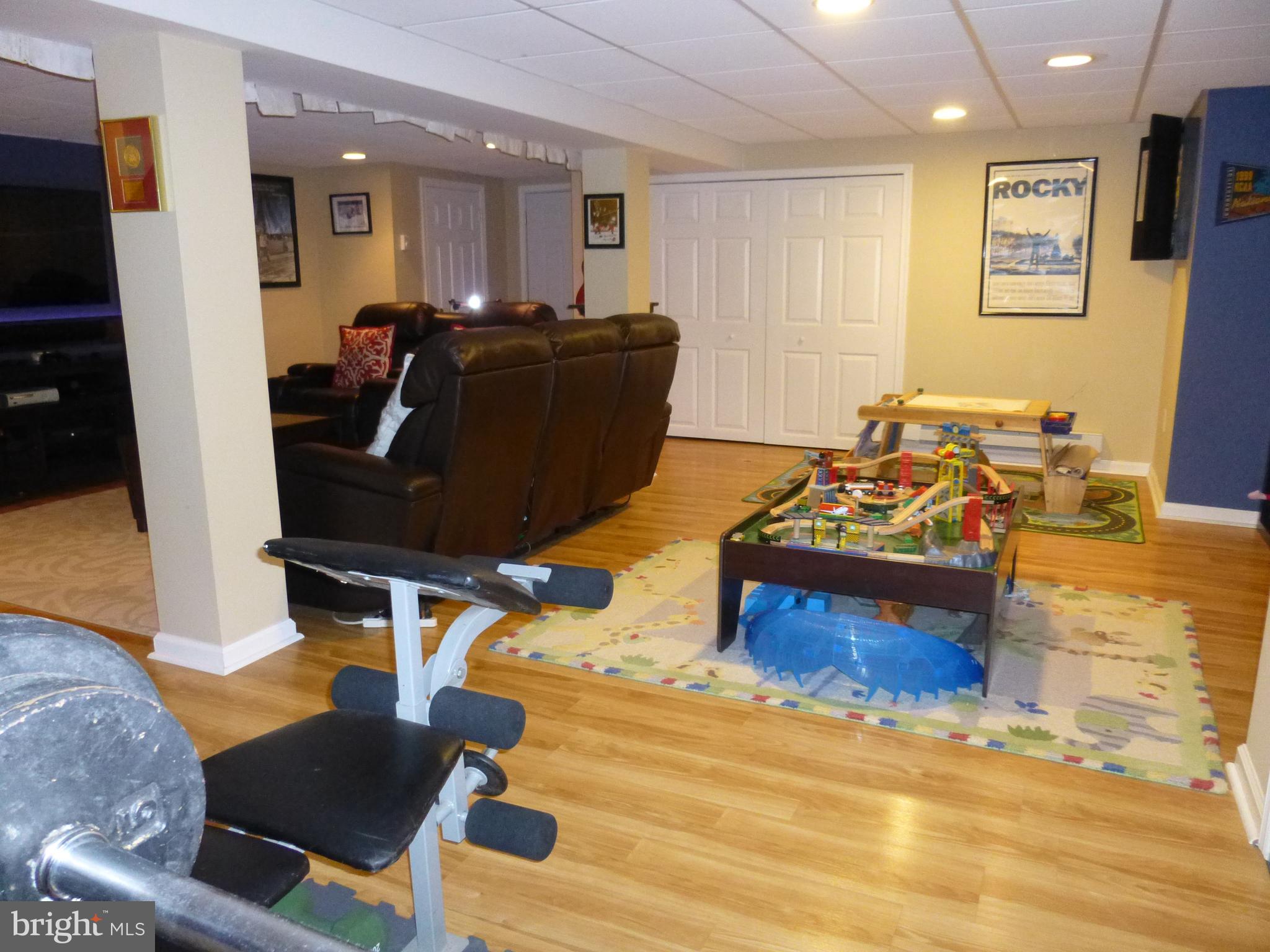 109 Crestview Road Hatboro, PA 19040 - Photo 26 of 35 Finished Basement - room for separate zones