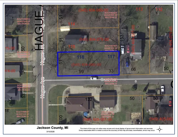 $13,750 | Vl Hague Avenue, Jackson, MI 49203