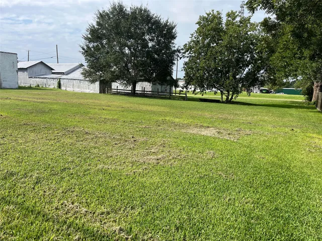 a view of a green field