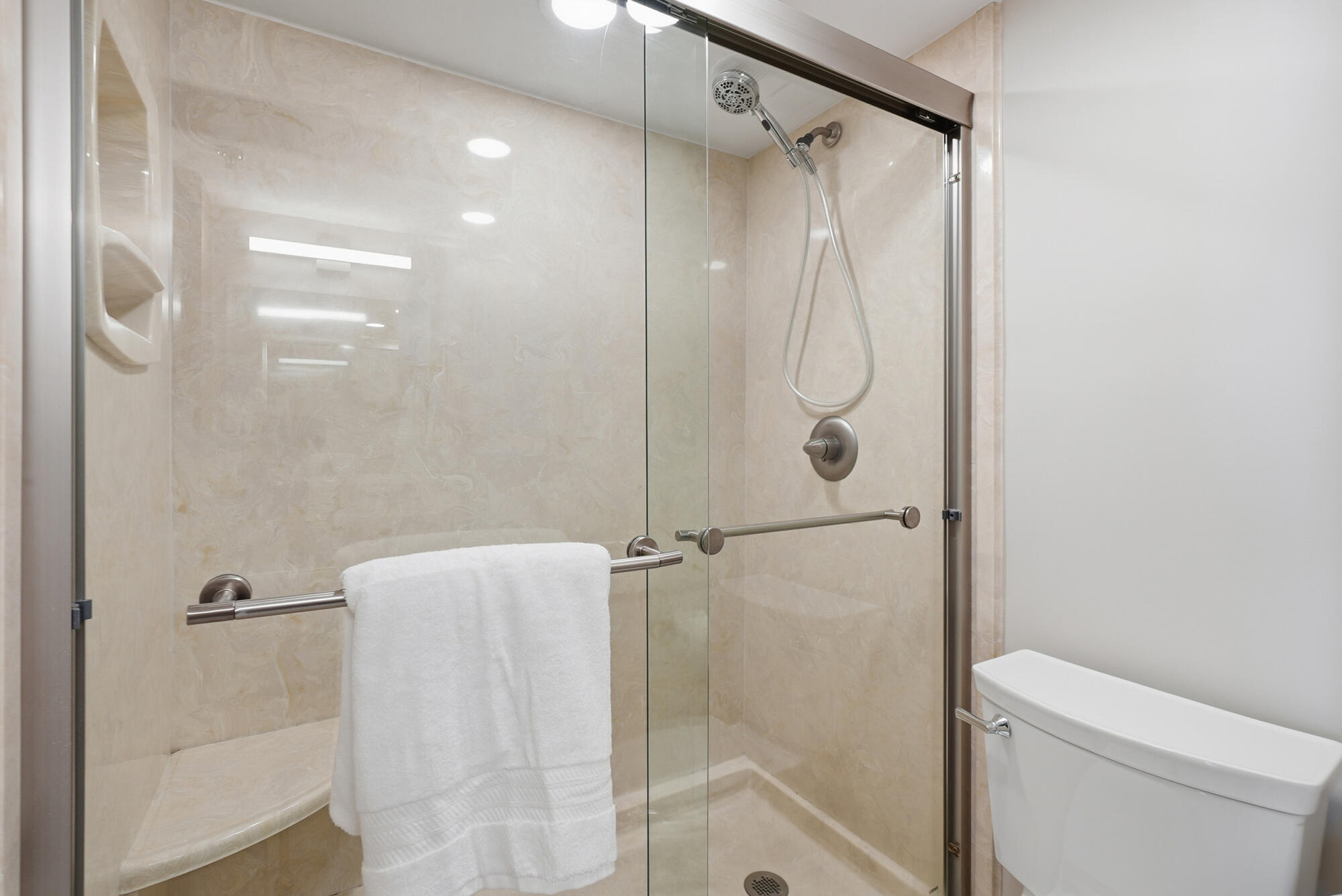 3768 East County Highway 30A, Unit 306 Santa Rosa Beach, FL 32459 - Photo 18 of 43 Primary Shower