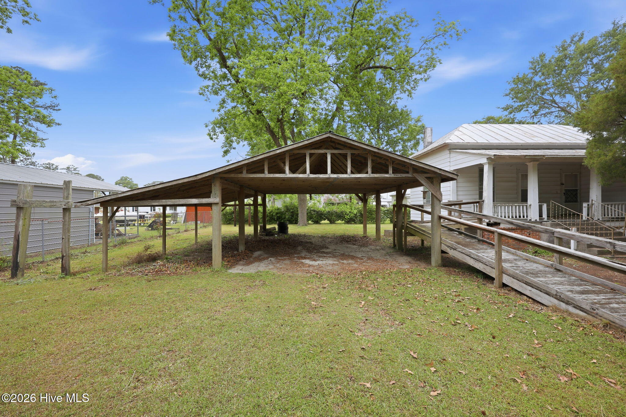 211 Pollock Street Pollocksville, NC 28573 - Photo 35 of 40 Detached Carport