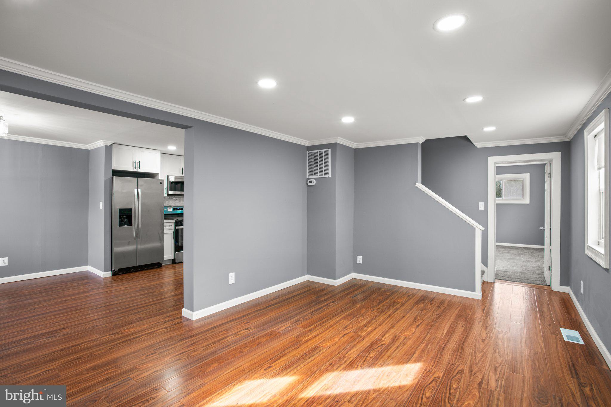 1251 Sulphur Spring Road Baltimore, MD 21227 - Photo 4 of 30 Living Room w/ Fresh Paint