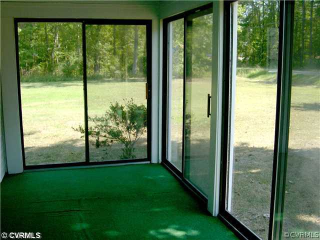 8072 East Patrick Henry Road Hanover, VA 23069 - Photo 3 of 10 Other - Front Porch - glass doors and screened sli