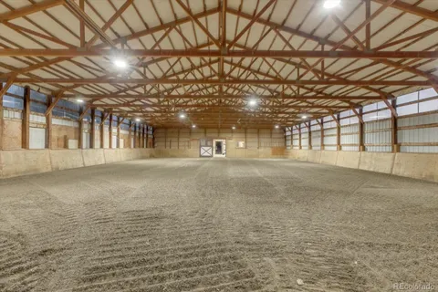 a view of a lake with a big yard